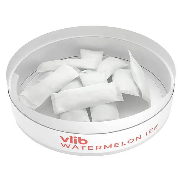Image for Watermelon Ice 4 THC: 1 CBG Oral Pouches, cannabis capsules, softgels by Viib