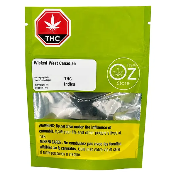 Image for Wicked West Canadian Live Hash Rosin, cannabis concentrates by The Oz Store