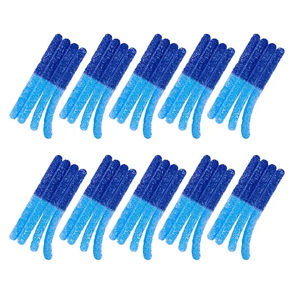 Image for 100 THC Multipack Live Rosin Sour Blueberry Blue Dream, cannabis edibles by Stikistix