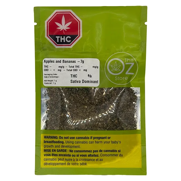Image for Apples and Bananas, cannabis milled flower by The Oz Store