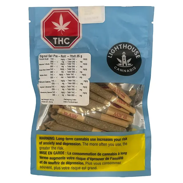 Image for Lighthouse Signal Set Pre-Roll, cannabis all products by Lighthouse Cannabis Ottawa