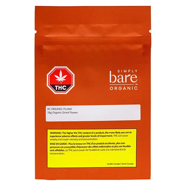 Image for BC Organic Plumz, cannabis dried flower by Simply Bare