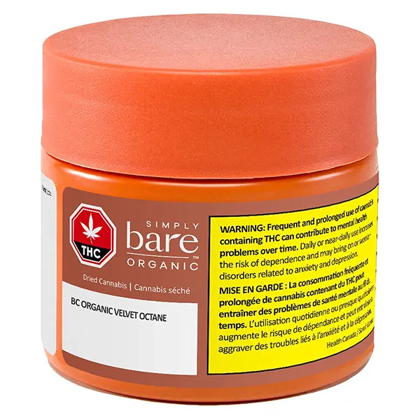 Image for BC Organic Velvet Octane, cannabis dried flower by Simply Bare