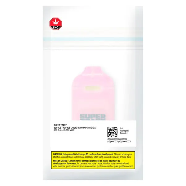 Image for Bubble Trubble Liquid Diamonds AIO, cannabis all products by Super Toast