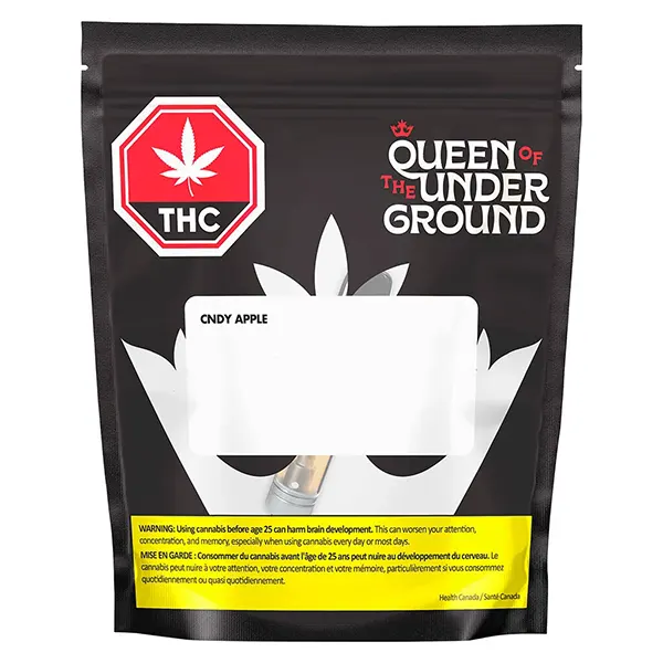 Image for C Apple Live Resin 510 thread cartridge, cannabis all products by Queen of the Underground
