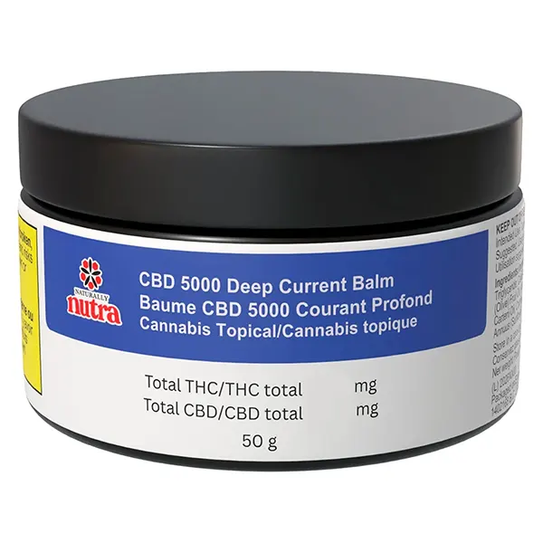 Image for CBD 5000 Deep Current Balm, cannabis all products by Naturally Nutra