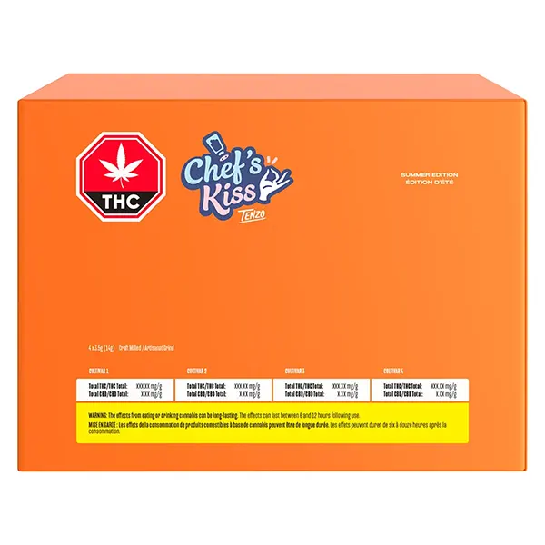 Image for Chef's Kiss - Summer Edition, cannabis milled flower by Tenzo
