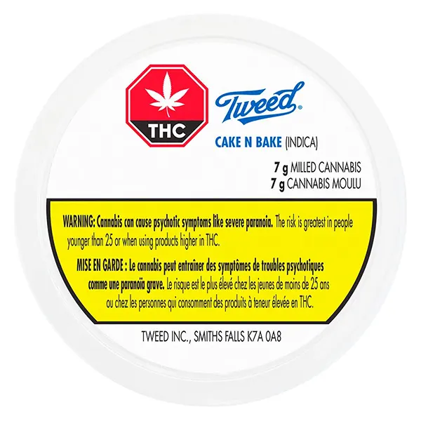 Image for Cake N Bake Milled, cannabis milled flower by Tweed