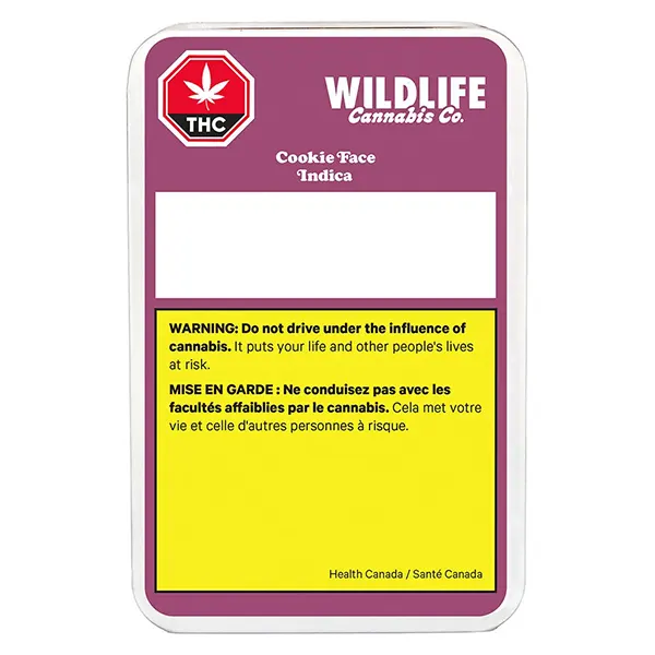 Image for Cookie Face Pre-Roll, cannabis pre-rolls by Wildlife Cannabis