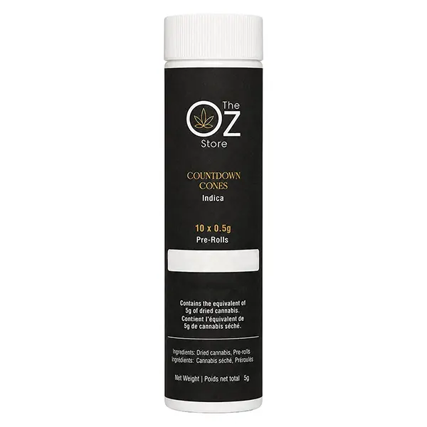 Image for Countdown Cones Pre-Roll, cannabis pre-rolls by The Oz Store