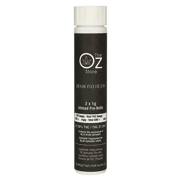 Image for Diamond Duo Infused Pre-Roll, cannabis pre-rolls by The Oz Store