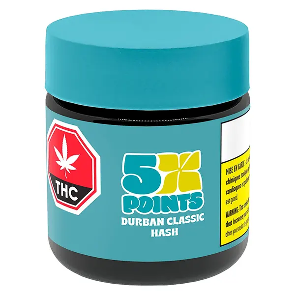 Image for Durban Classic Hash, cannabis all products by 5 Points Cannabis