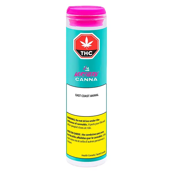 Image for East Coast Animal Pre-Roll, cannabis pre-rolls by Northern Canna