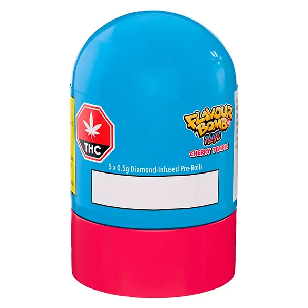 Image for Flavour Bomb 40 Cherry Temple Diamond Infused Pre-Roll, cannabis pre-rolls by Nugz