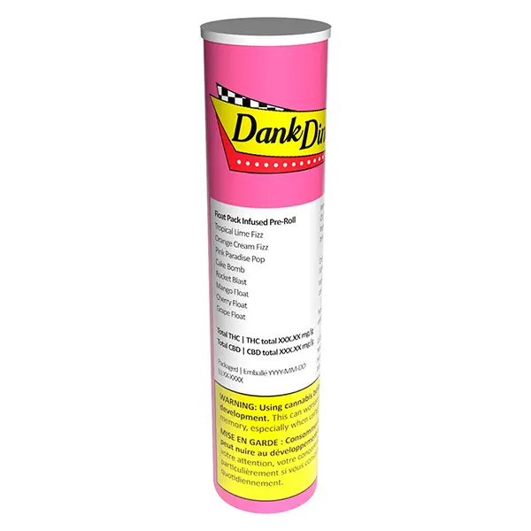 Image for Float Pack Infused Pre-Roll, cannabis pre-rolls by Dank Diner