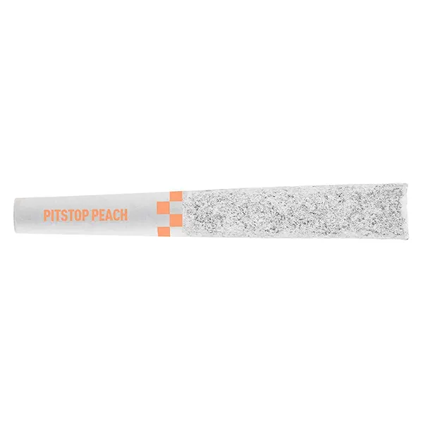 Image for Flyers Frosted Infused Pitstop Peach Infused Pre-Roll, cannabis pre-rolls by Claybourne