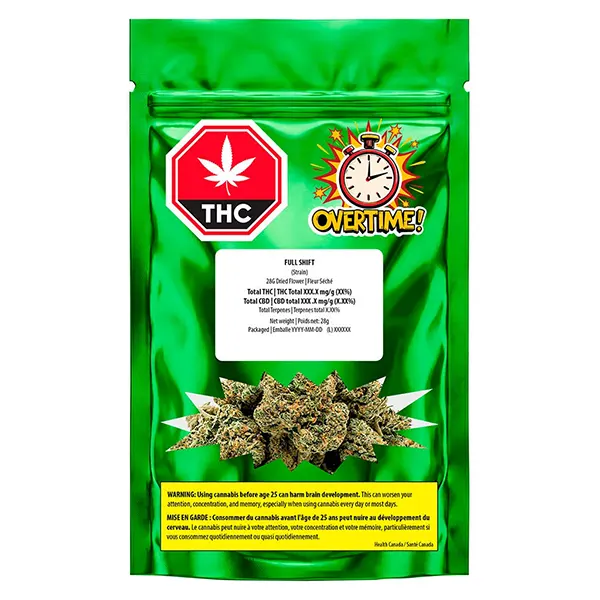Image for Full Shift, cannabis all products by Overtime