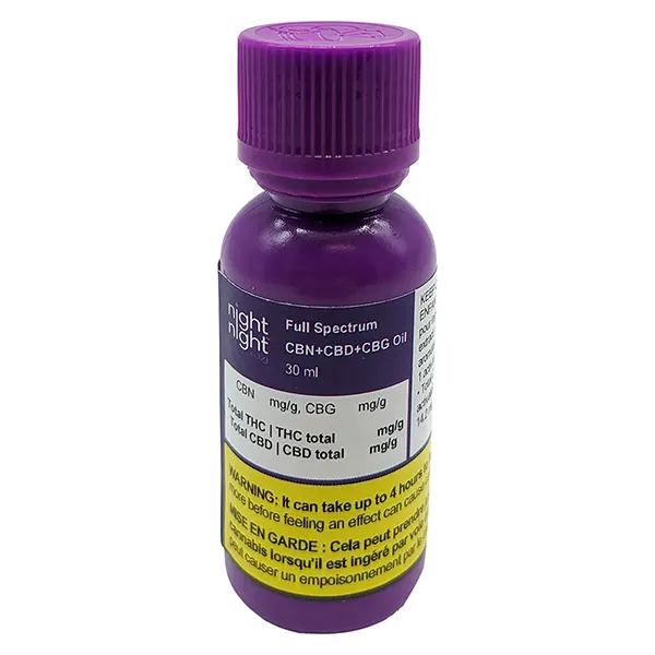 Image for Full Spectrum CBN+CBD+CBG Oil, cannabis bottled oils by NightNight