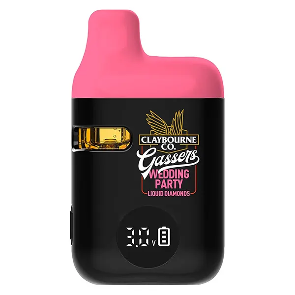 Image for Gassers Wedding Party Liquid Diamonds AIO, cannabis vapes by Claybourne