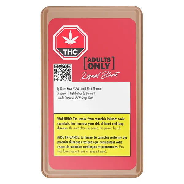 Image for Grape Kush NSFW Liquid Blunt Dispenser, cannabis all products by Adults Only