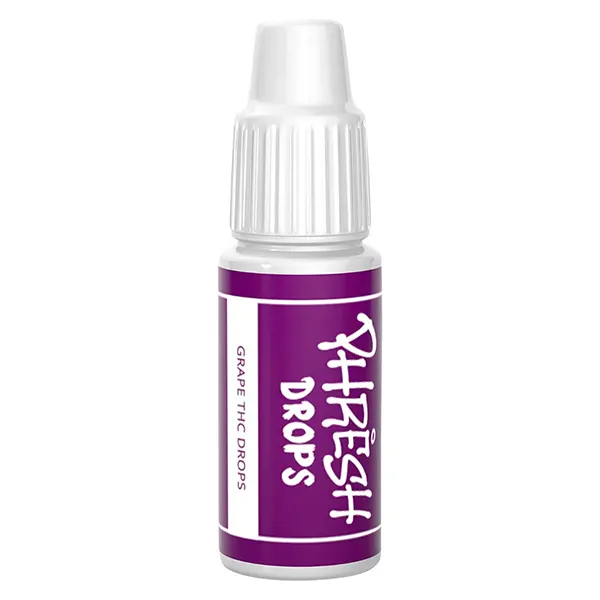 Image for Grape THC Drops, cannabis bottled oils by Phresh