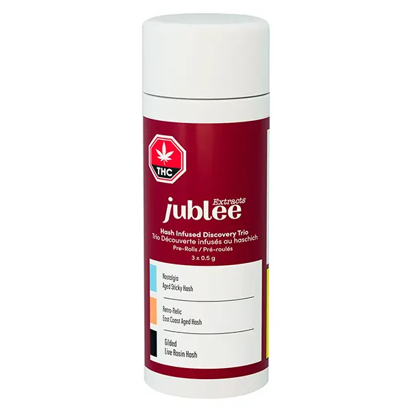 Image for Hash Infused Discovery Trio, cannabis all products by Jublee