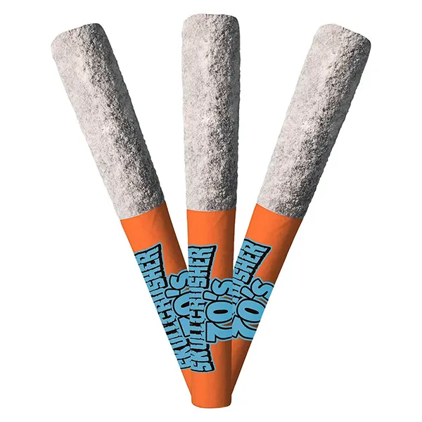 Image for Iced Peach - Quad Diamond Infused Pre-Roll