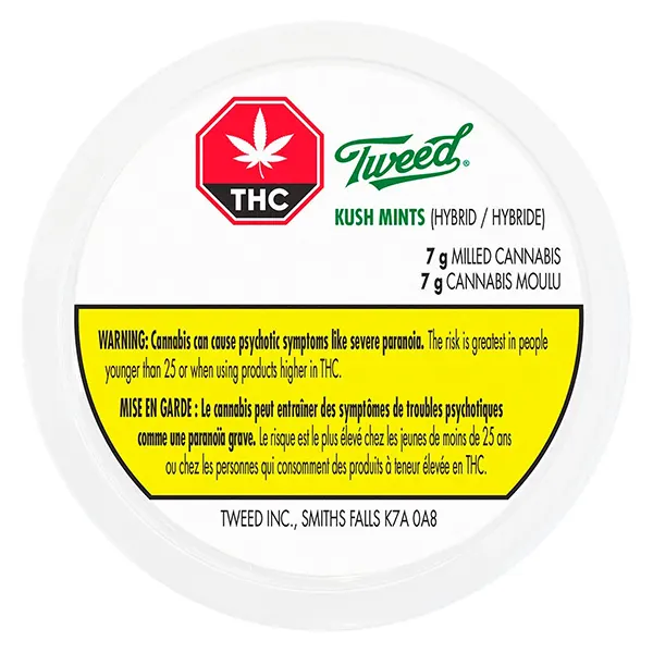 Image for Kush Mints Milled, cannabis milled flower by Tweed