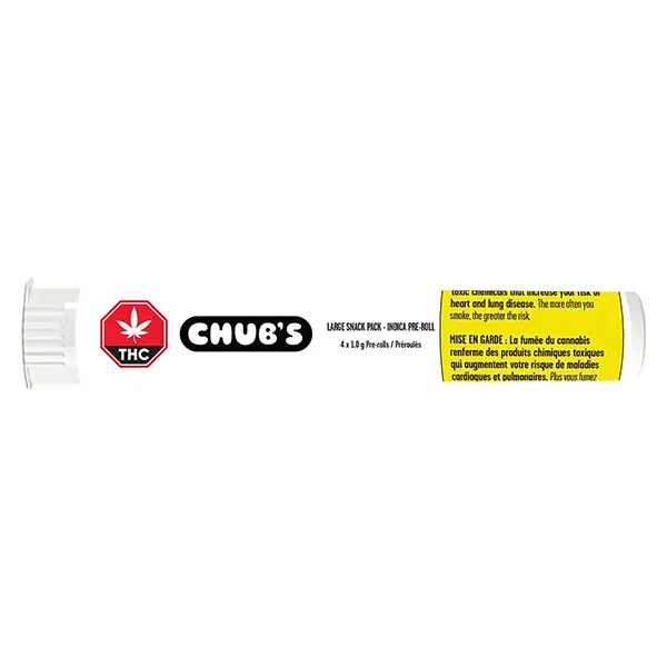 Image for Large Snack Pack Indica Pre-Roll, cannabis all products by Chub's