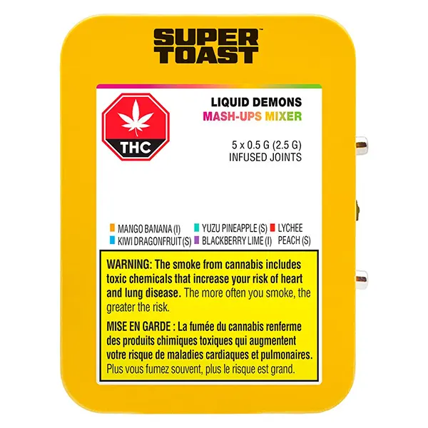Image for Liquid Demons Mash-Ups Mixer Infused Pre-Roll, cannabis all products by Super Toast