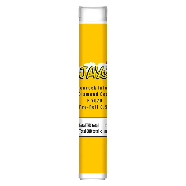 Image for Moonrock Infused & Diamond Coated F YUZU Infused Pre-Roll, cannabis pre-rolls by Jays