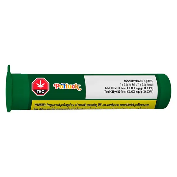 Image for Moose Tracks Pre-Roll, cannabis pre-rolls by Potluck
