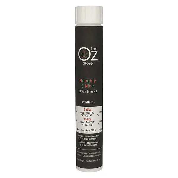Image for Naughty Or Nice Pre-Roll, cannabis pre-rolls by The Oz Store