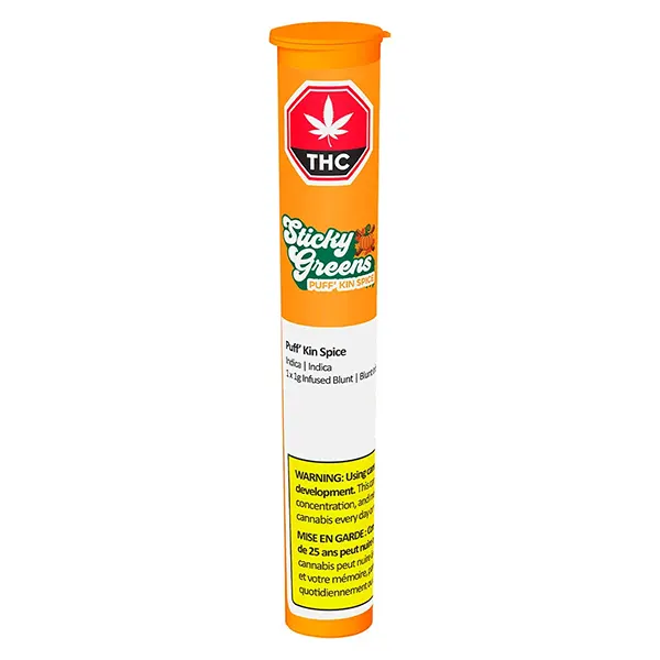 Image for Puff' Kin Spice Diamond Infused Blunt, cannabis all products by Sticky Greens
