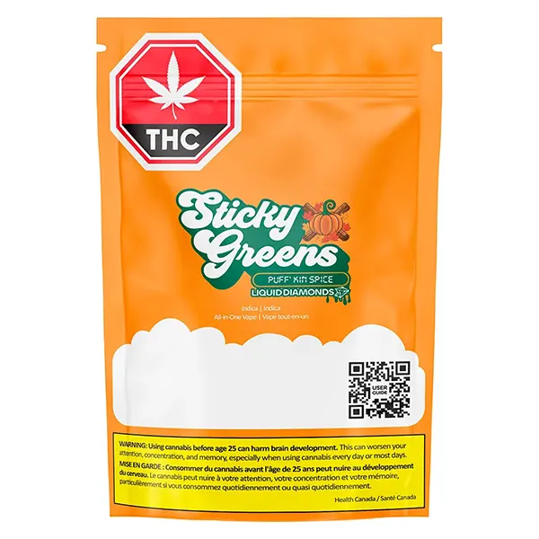 Image for Puff' Kin Spice Dripbar All-In-One, cannabis all products by Sticky Greens