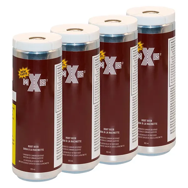Image for Root Beer 4pk, cannabis beverages by XMG