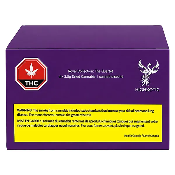 Image for Royal Collection: The Quartet, cannabis dried flower by HighXotic