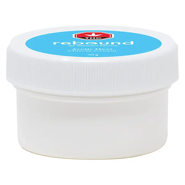 Image for Sample Size of Arctic Heat Muscle Cream, cannabis topicals by Stewart Farms