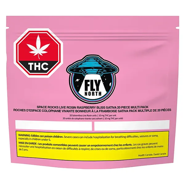 Image for Space Rocks Live Rosin Raspberry Bliss Sativa, cannabis all products by Fly North
