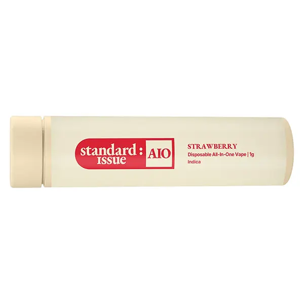 Image for Strawberry All-In-One Vape, cannabis all products by Standard Issue