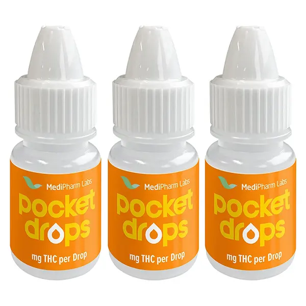 Image for THC Pocket Drops 300 3 x 100mg, cannabis bottled oils by Fireside
