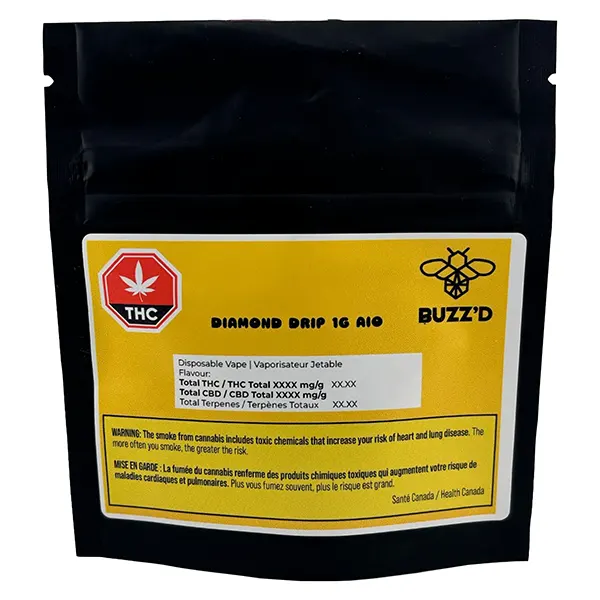 Image for Diamond Drip AIO, cannabis vapes by Buzz'd