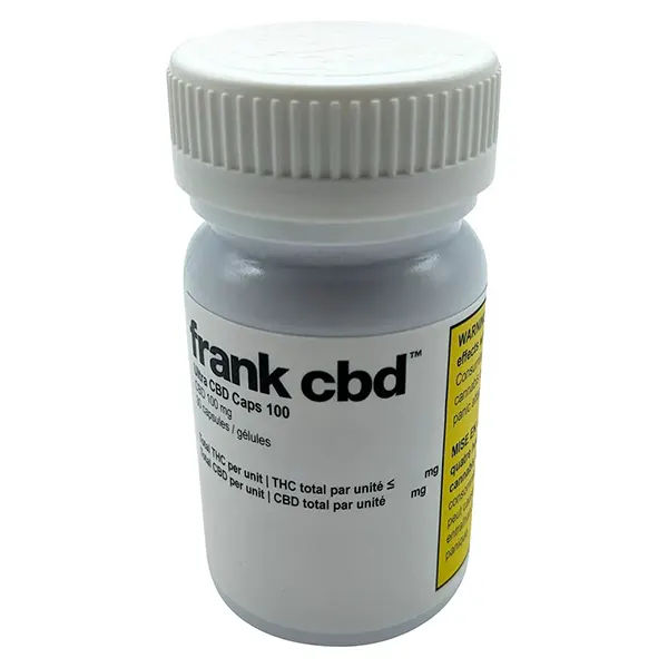 Image for Ultra CBD Caps 100, cannabis capsules, softgels by Frank CBD