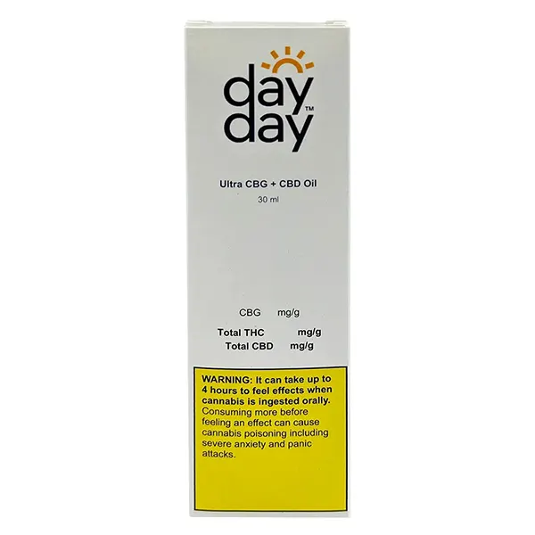 Image for Ultra CBG+CBD Oil, cannabis bottled oils by DayDay