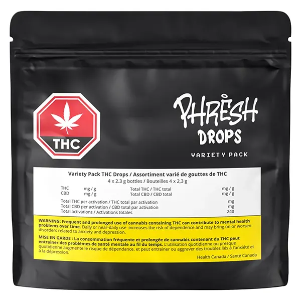 Image for Variety Pack, cannabis bottled oils by Phresh