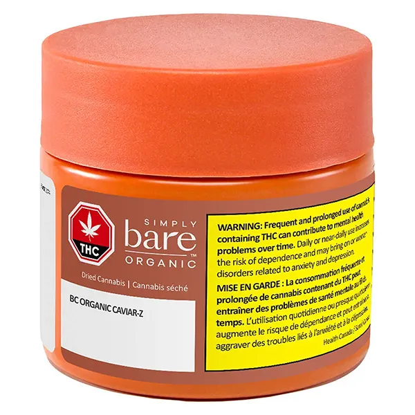 Image for BC Organic Caviar-Z, cannabis dried flower by Simply Bare