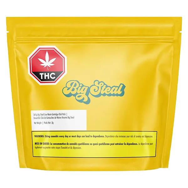 Image for Big Steal Live Resin 510 Thread Cartridge Club Pack, cannabis vapes by Thrifty