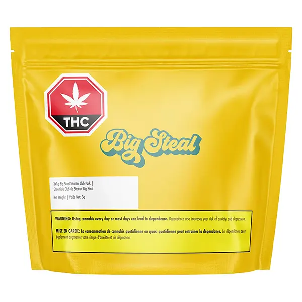 Image for Big Steal Shatter Club Pack, cannabis concentrates by Thrifty