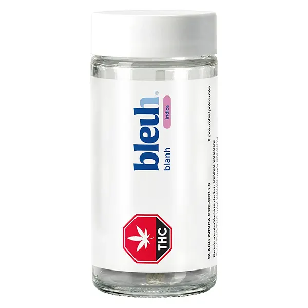 Image for Blanh Indica Pre-Roll, cannabis pre-rolls by Bleuh