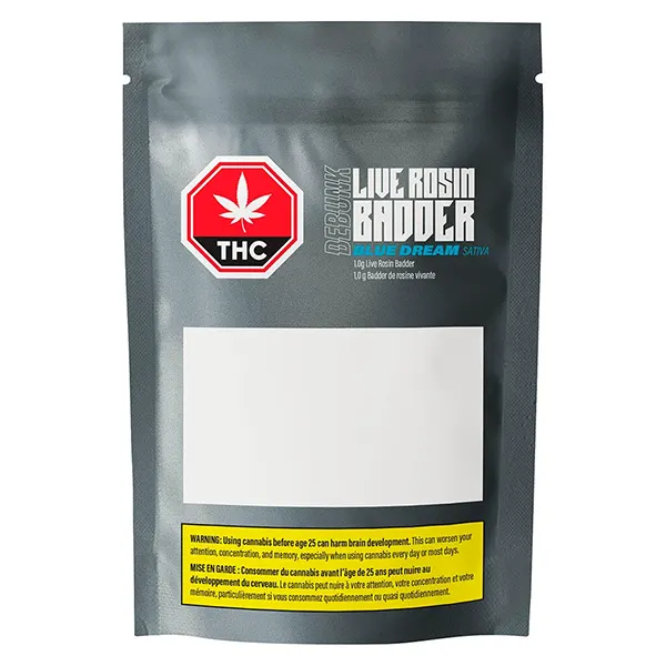 Image for Blue Dream Live Rosin Badder, cannabis all products by Debunk
